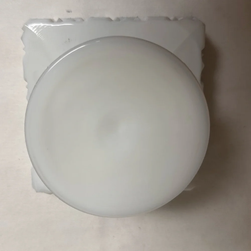 Vintage White Milk Glass Pedestal Candy Dish Diamond Quilted Westmoreland